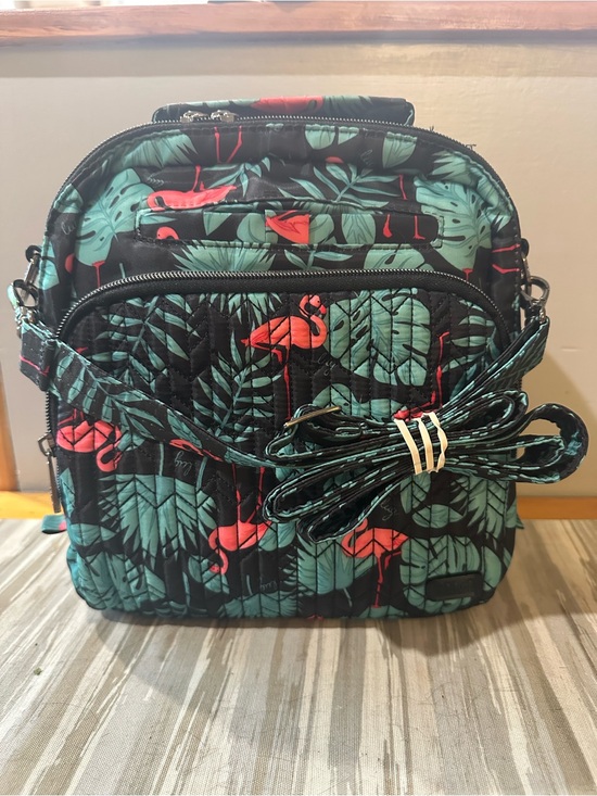 Lug Ranger Handbags - Lug Ranger Crossbody Bag in Flamingo Print